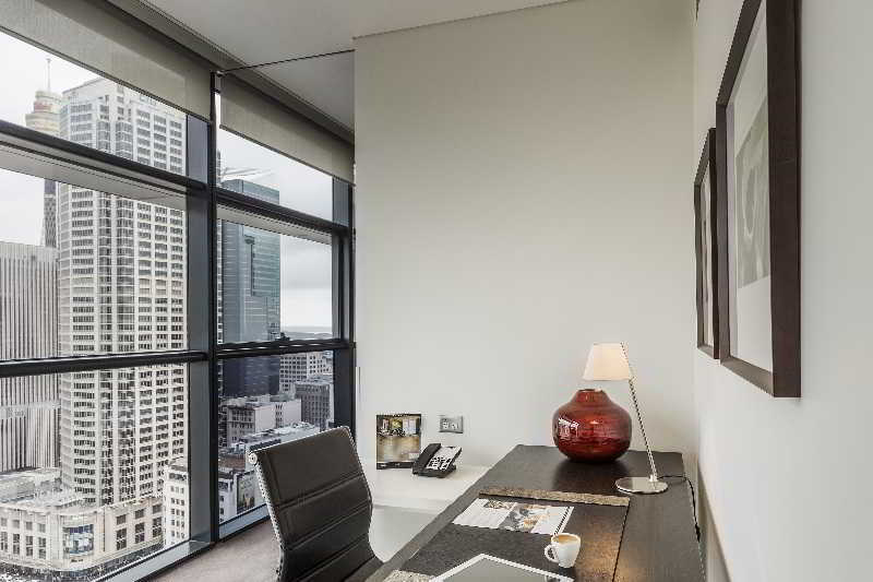 Fraser Suites Sydney Exteriör bild A home office