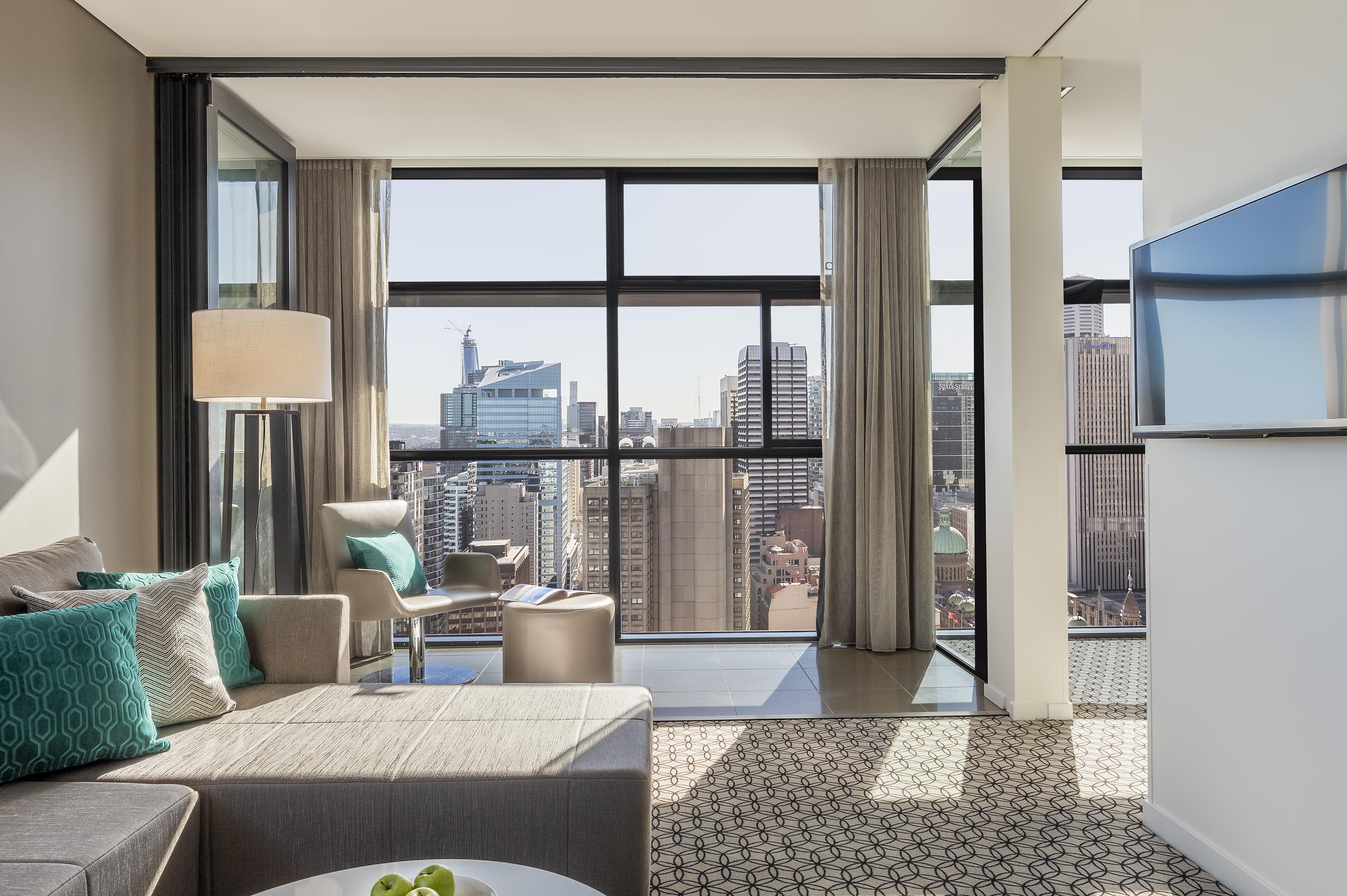 Fraser Suites Sydney Exteriör bild A suite at the hotel